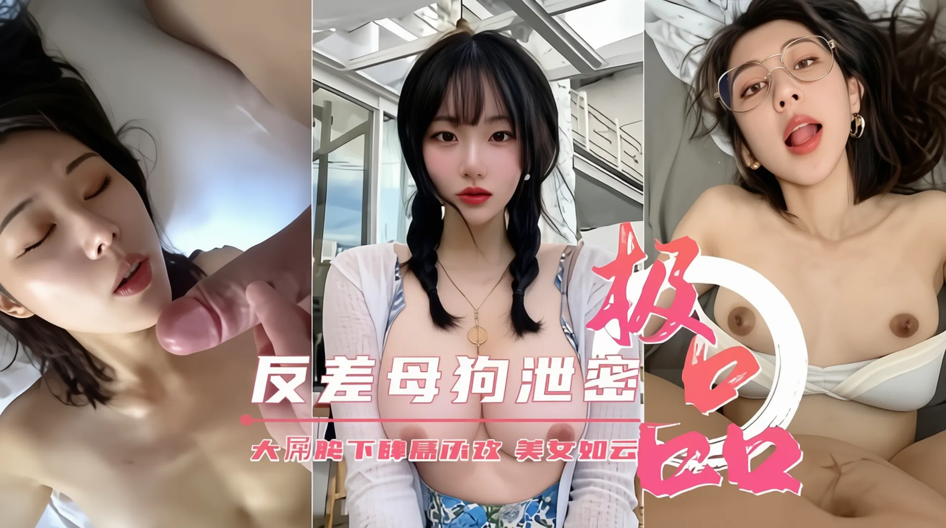 女神黑料-你眼中的女神 金主胯下的性奴母狗！