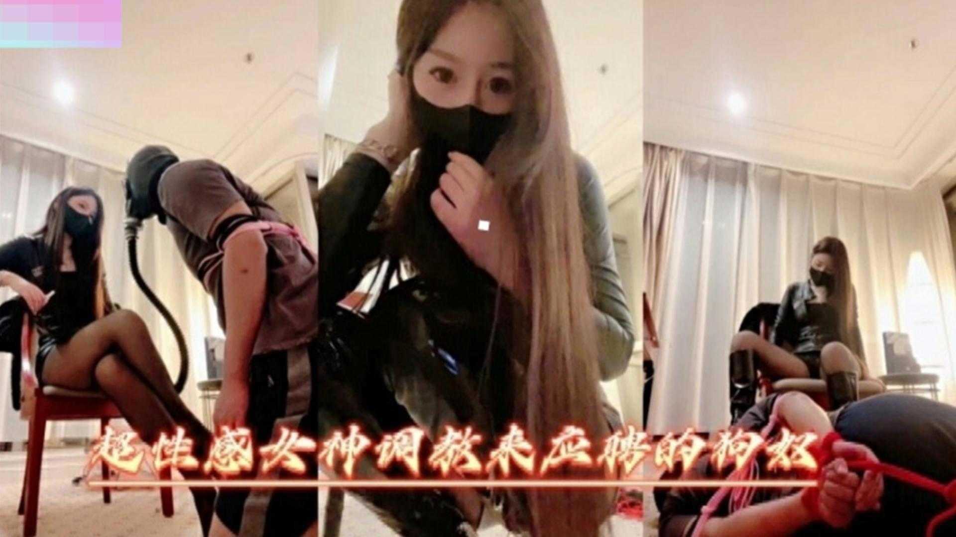 性感女神调教来应聘的狗奴，调教奴福利来袭！